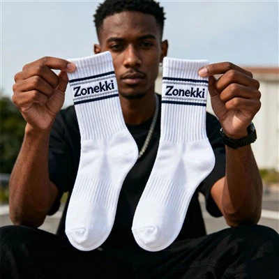 Custom Athletic Crew Socks