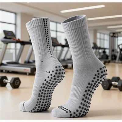 Custom Indoor Training Grip Socks